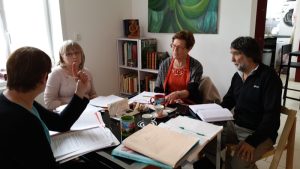 L’équipe-projet « fonctionnement » au travail
